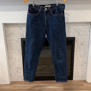 Levi's wedgie Blue dark Denim Jeans